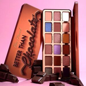 NIB Too Faced Better Than Chocolate Eyeshadow Palette Cocoa-Infused Shades